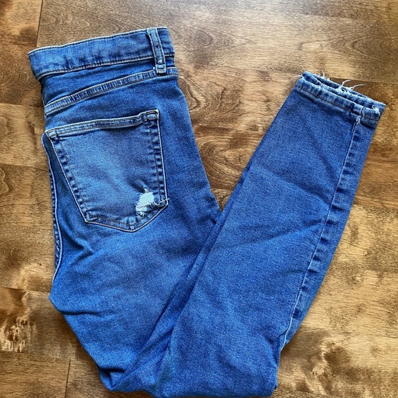 TOPSHOP High-Rise Skinny Ankle 30 - Picture 11 of 12